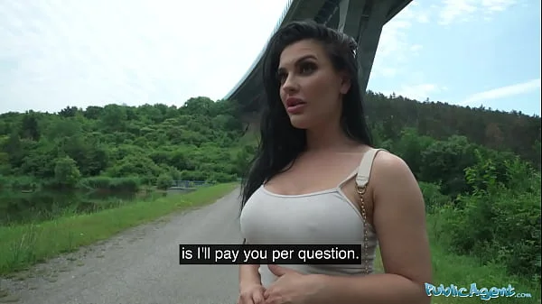 Public Agent hitch-hiker with fabulous big boobs fucking a big dick videos