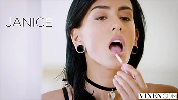 VIXEN Horny Babe Janice Seduces Her Roommate ft. Janice Griffith: Blowjob, Cowgirl  Missonary Porn videos