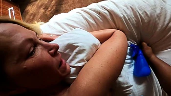 Amateur blonde sucks dick in POV videos