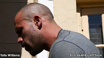 Talia gets ass-fucked by her personal trainer - Talia Williams and Carlos Rios - Anal QTs videos