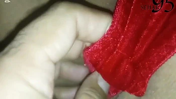 Close Up In Red Lingerie videos