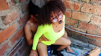 Ervert Fucked Me!! Since That Day, The Housewife Carries Coins To Buy At The Market videos