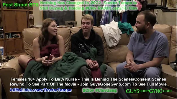 Maverick Williams SHOCKED! Made To Pee & Cum In Cup During Humiliating Pre Employment Physical At Doctor Nova Maverick & Nurse Stacy Shepards Gloved Hands @GuysGoneGyno.com videos