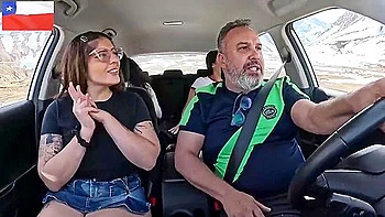 Model Infinitha Hitchhiked In Santiago, Chile And Sucked On The Town Streets videos