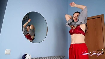 Lada Does Her Ironing And Fucks Her Hairy Pussy videos