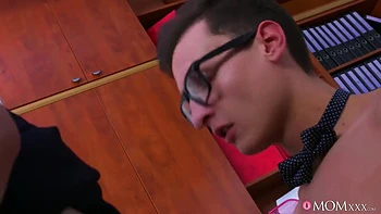 Mature Bosss Desire In Fiery Office Geek Bliss videos