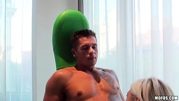 Astonishing short-haired blonde Blond Angel impaled in her lovely poses videos