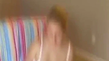 Huge-titter Blonde Gets Cum Splattered videos