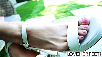 Cute trailer with appealing Hailey Rose from Love Her Feet videos