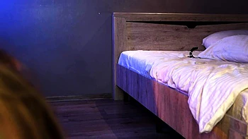 Small tit brunette amateur tugs on a big willie videos