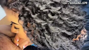 Homemade Sex With Neighbor - Hot Venezuelan Brunette Gives Deep Throat Blowjob & Squirting Doggystyle Creampie POV videos