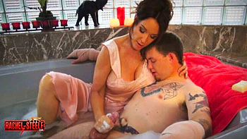 Step Aunt Rachel Gives Deep Blowjob Help To Step Nephew's Hard Cock videos