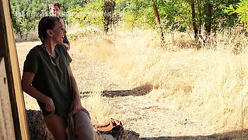 Outdoor Cumwalk Compilation with Blonde Cowgirl Sav Moolah - Facial & Big Ass videos