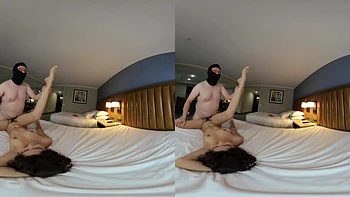 Hazel Heart Fucks Two Guys with Cumshot (NON POV) videos