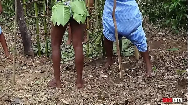 Somewhere in west Africa, on our annual festival, the king fucks the most beautiful maiden in the cage while his Queen and the guards are watching videos