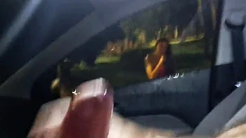 Ksalnovinhos & Fanny Squirting Fuck at Bus Stop - Latina Babe Gets Cumshot in Car videos