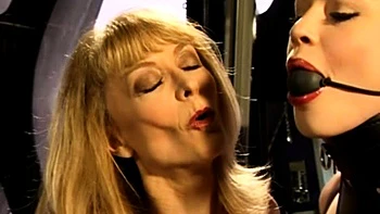 Pale blonde and tanned brunette lesbians toying and licking videos