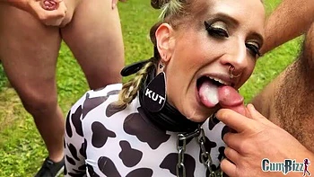 Amateur Dutch Teen Linda Lush Dogging Bukkake Gangbang with Big Tits Blowbang videos