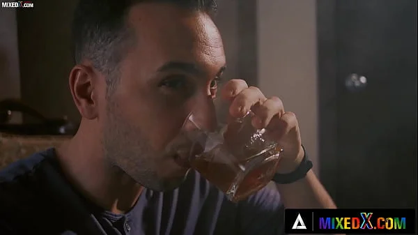 MIXEDX - Sexy MILF Christina Shine Takes DP Until She Gets A Double Cumshot In Her Mouth videos