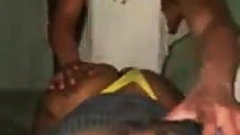 Ebony pretty ass: Blowjob, Doggy  Babe Porn videos