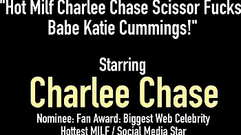 Charlee Chase featuring Katie Cummings and Charlee Chase's pornstar sex videos