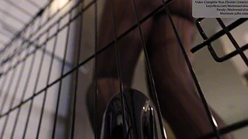 Mistress Julia Part 2: Useless Slave Locked in Cage for Humiliation & Ass Worship - Ruined Orgasm Femdom videos
