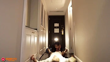 Standing Doggy Mirror Fuck in Elegant Bathroom videos