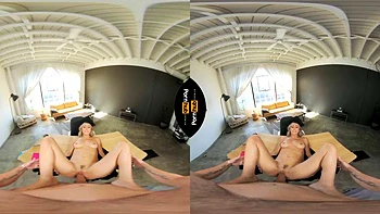 VR Blonde: Blowjob, Doggy  Cowgirl Porn videos