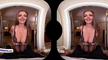 Sexy MILF Reagan Foxx welcomes you to enjoy her shower! videos