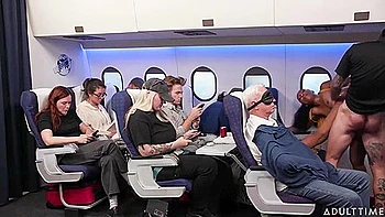 Olivia Jay In Dark-skinned Slut With Natural Boobs Gets Banged On The Plane videos