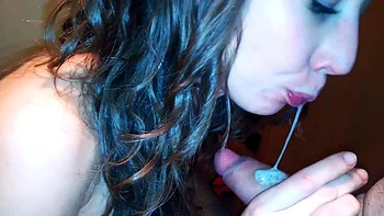 Hot amateur teen blowjob and facial HD video videos