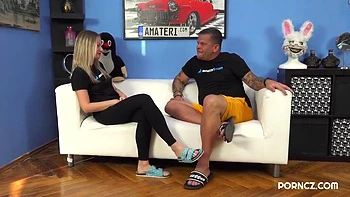 Little Blonde - Hot Blonde Milf Is A Little Nervous videos