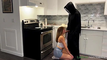 Ghost Face In Makes Ava Scream Stabbing Her With His Hard Cock - Huge Cumshot Facial - 4k videos