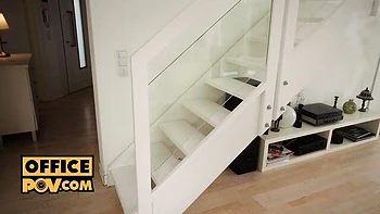 Brunette movie with hot Kate Quinn from Its POV videos