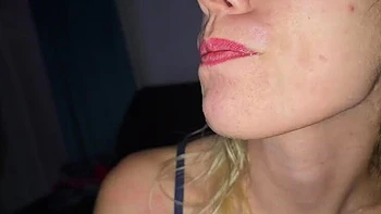 Busty Ukrainian Amateur Wife CherryDream Swallows Huge Cumshot After Wine Fuck - Close Up POV Blowjob videos