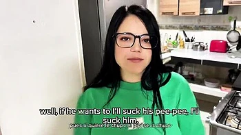 Crisanto999 Colombian Cousin Slutty Blowjob Homemade Sex in Spanish videos