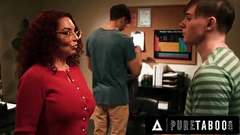 Kiki Daire Spitroasted by Students - Teacher Blackmailed for Affair - Big Tits MILF DP videos