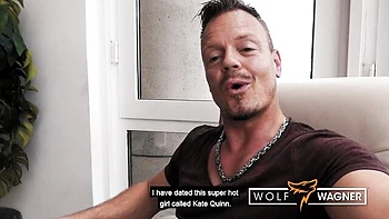 Petite blonde clip with well-formed Kate Quinn and Petite Blonde from Wolf Wagner Com videos