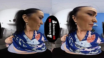 Granny VR Ria Black: Milf, Virtual Reality  Mature Porn videos