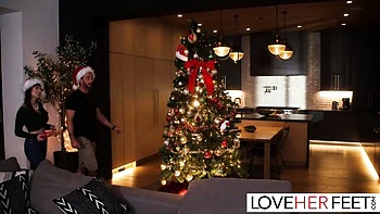 Nice-looking Lexi Luna and Lucas Frost's loveherfeet action videos