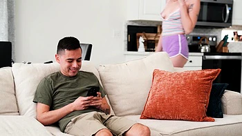 Teen stepsister had to take of stepbro videos