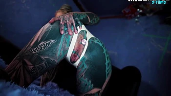 Gapes And Prolapse Tattooed Girls Anal Masturbation Gets Squirts And Metal Toy videos