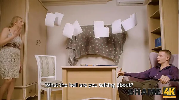 SHAME4K. Sex with mature is more important for private eye than money videos