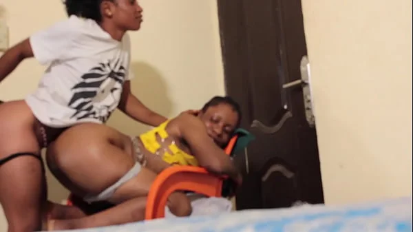 Threesome with two horny girls videos