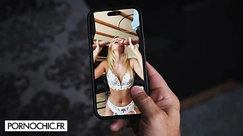 Fmm in threesome scene with bubbly Candi Licious from PORNOCHIC videos