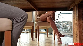 Horny Boss Venera Maxima Enjoys Interracial DP Fucking In The Office GP2594 videos