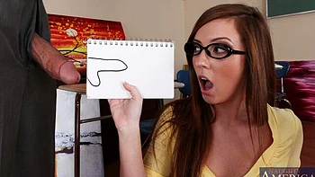 Long-haired babe Maddy O'Reilly is enjoying dick-riding so much videos