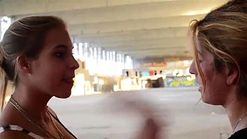 Domina Mikaela Wolf Face Slapping Outdoor Punishment - Slave Natasha Grof Fights in HD Femdom Movie videos