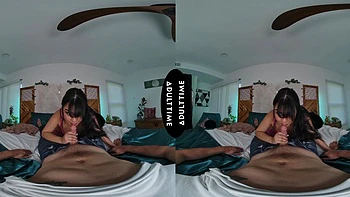 Dante Colle’s lucky day with Summer Col’s blowjob skills videos