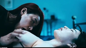 Rae Lil Black's scissoring in lesbian dirt by Vored videos